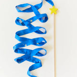 Silk & Wood Streamer - Wands For Pretend Play