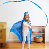 Silk & Wood Streamer - Wands For Pretend Play