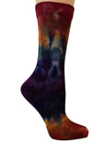 She's A Rainbow Tie Dye Organic Cotton Crew Socks