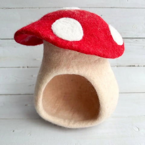 Felt Toadstool Mushroom Waldorf Play Cottage