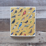 Birds Sponge Cloth - Eco-Friendly Cellulose Dish Cloth