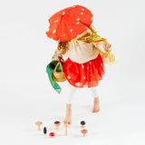 100% Mulberry Silk Kids Mushroom Tutu