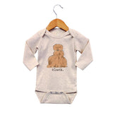 Silkie Chicken "cluck" Baby Body Suit