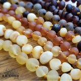 Raw Ombre Baltic Amber Necklace