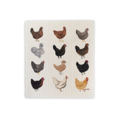 Chicken Sponge Cloth - Eco-Friendly Cellulose Dish Cloth