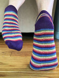 Itzel Rainbow Anklet Socks