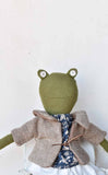 Fern the Frog doll-  Ice Fishing Outfit