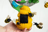 Mobile - Bee Hive and Honey Bee