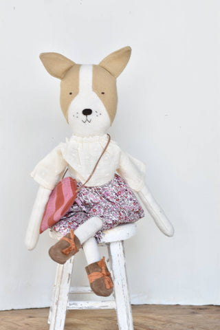 Woolgrass Farm Fig the Frenchie Dog - Liberty Bloomers