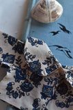 Indigo Floral Chore Shirt 
