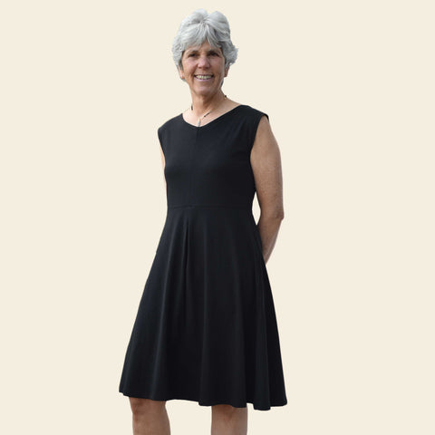 Organic Cotton - Box Pleat Dress