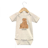 Silkie Chicken "cluck" Baby Body Suit