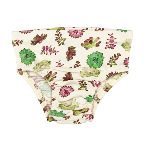 Buttercream Succulents | Kids' Organic Briefs