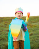 Soft Shield for Kids Knight Costume - Natural, Silk Dress Up