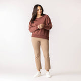Organic Cotton - Cropped Flare Pant