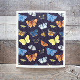 Butterflies Sponge Cloth - Eco-Friendly Cellulose Dish Cloth