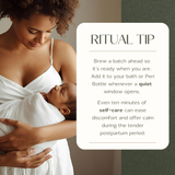 Mother’s Mend Postpartum Sitz Bath & Peri Bottle Herbs