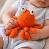 Knit Buddy organic toy  | Sunny the Crab