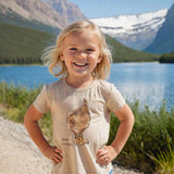 "Free Range" Chicken Hiking shirt for Little Explorers