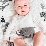 Baby Rattle Toy - Elephant Rattle (Handmade)