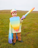 Soft Shield for Kids Knight Costume - Natural, Silk Dress Up