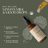 Mama's Milk & Mood Drops | Nursing & Nervous System Support