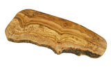 Natural cut cutting board 50 cm olive wood