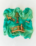 Earth Playsilks - Open-Ended 100% Silk, Natural Waldorf Toys