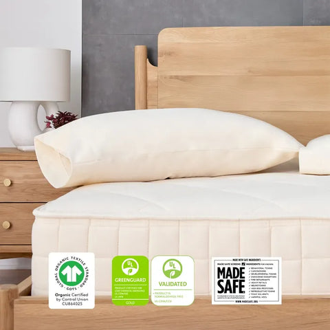 Organic Naturepedic Waterproof Pillowcase Protector