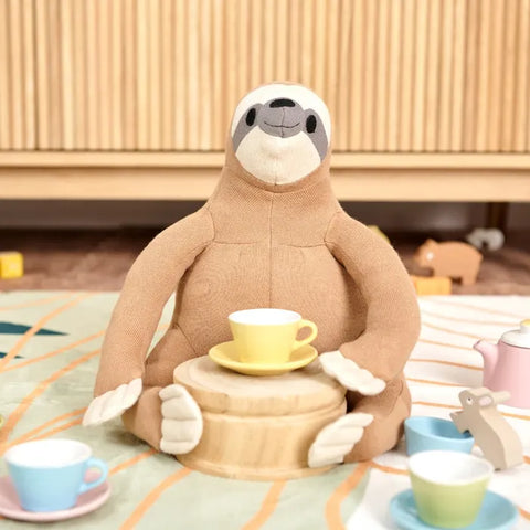 Organic Cotton Stuffed Animal - Sunny the Sloth