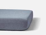 Organic Crinkled Percale Crib Sheet