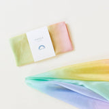 Soft Rainbow Playsilk - Eco Friendly Easter Basket Grass