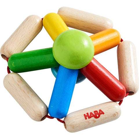 Wooden Clutching Toy Color Carousel