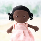 Ada in Rosebud Linen Dress