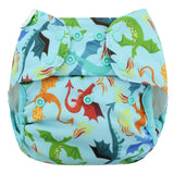 Blueberry One Size Capri Diaper Cover