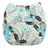 Blueberry One Size Capri Diaper Cover