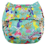 Blueberry One Size Capri Diaper Cover