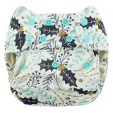 Blueberry One Size Pocket Diapers