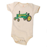 Texas Tractor - Natural Organic Onesie