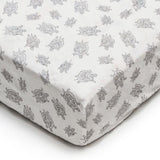 Fitted Crib Sheets in Turtle Print
