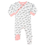 Finn & Emma Zebras Footie