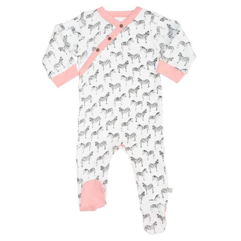 Finn & Emma Zebras Footie