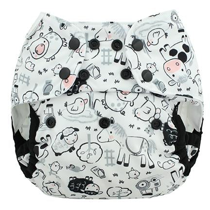 Blueberry Newborn Capri Diaper Cover