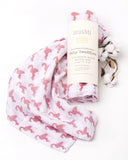 Srushti Naturally Dyed Organic Muslin Swaddles