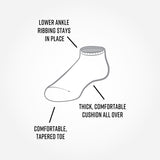 Organic Footie Socks - Stars and Stripes