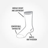 Organic Cotton Trouser Socks - Footprints
