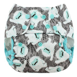 Blueberry One Size Capri Diaper Cover