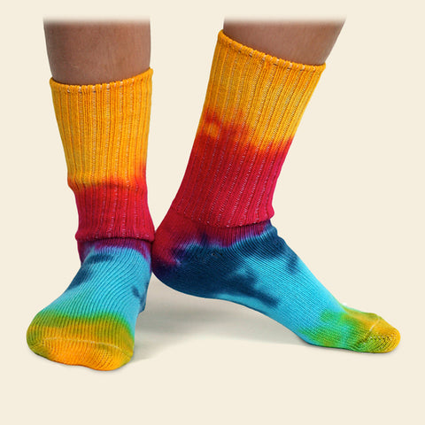 Organic Cotton Kids' Socks - Tie Dye