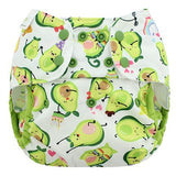 Blueberry One Size Capri Diaper Cover