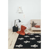 Washable Rugs - Black & Natural Series
